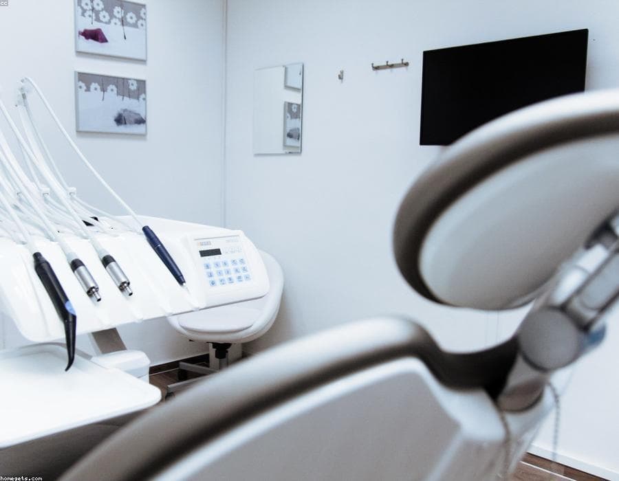 Consultorio equipado con mobiliario médico